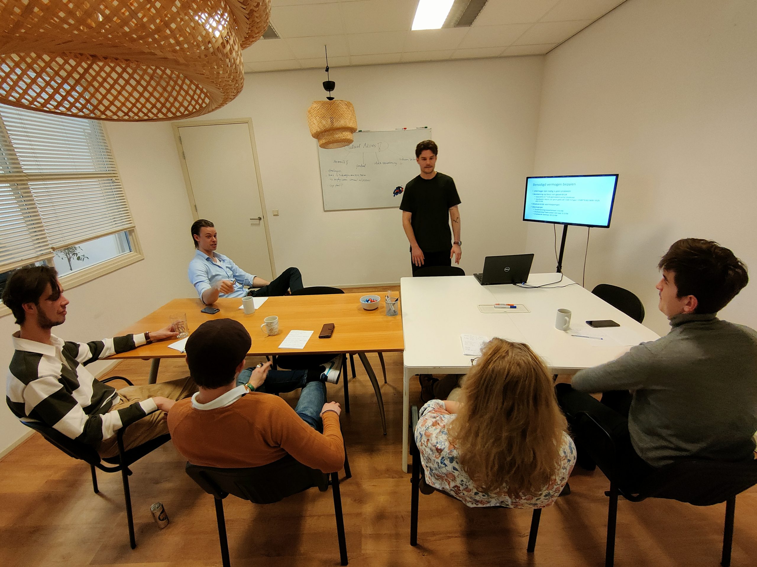 Teammeeting-warmtepompen